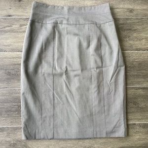 Worthington Women’s Gray Lined Pencil Skirt Size 14